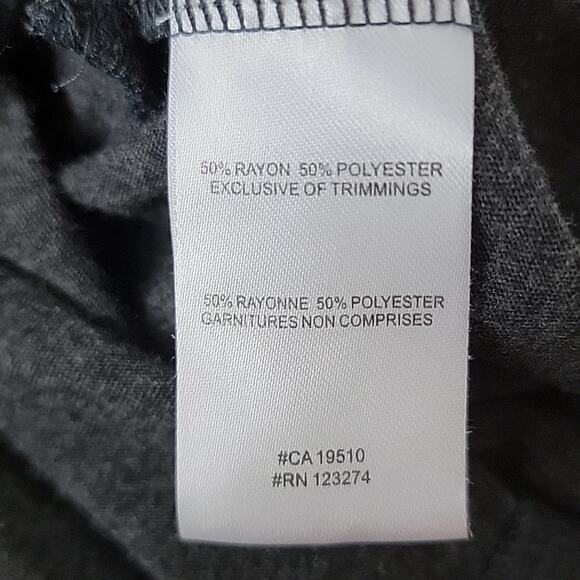 Lolë sleeveless casual tank long maxi dress with side slits dark gray XS | FLAW - Picture 9 of 13